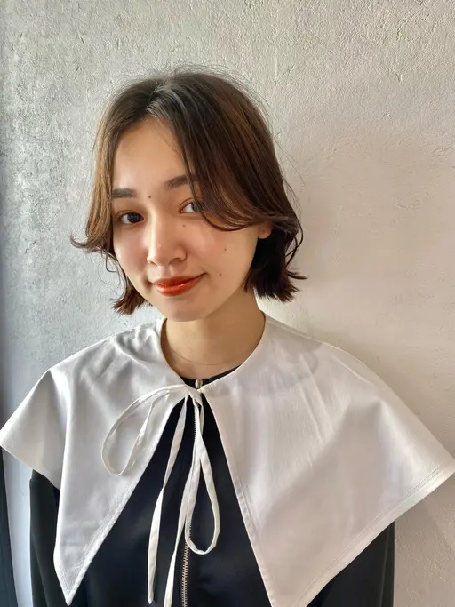 🍑ミニモ期間限定🍑似合わせカット+うる艶カラー+トリートメント
