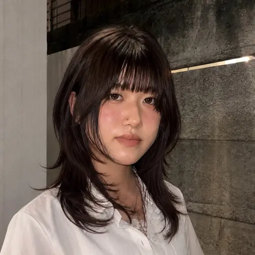 🤎🌺盛れる爆ツヤカラー🌺🤎【ワンカラー】＋レイヤーカット＋トリートメント#ミニモ学割