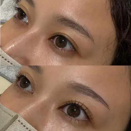 まつ毛パーマ+眉毛ワックス+眉毛パーマ♕