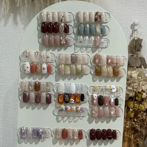 新作 秋ネイル🍁🍂5000円〜7000円(ハンドケア込み)