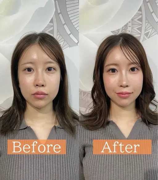 多幸感と透明感💗🫧垢抜けメイク+ヘアセット(巻きおろし)