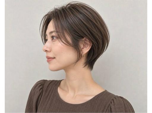 カット+白髪ぼかし+髪質改善トリートメント