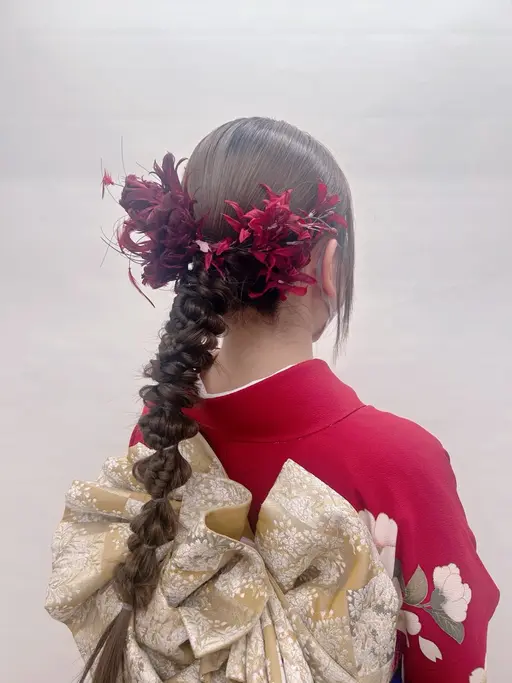 浴衣映えアレンジ👘🌟