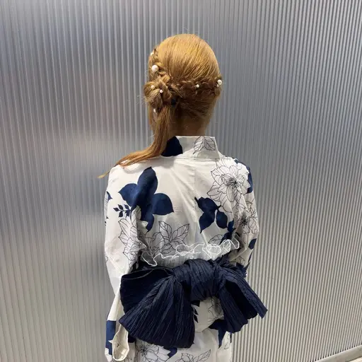 【花火大会・お祭り🎆】浴衣着付け＋ヘアセット