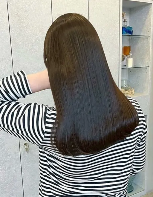 【最高の艶髪🫧】髪質改善美髪ストレート🪻oggiottoライトコース付き+ロング料金無料🙆‍♀️