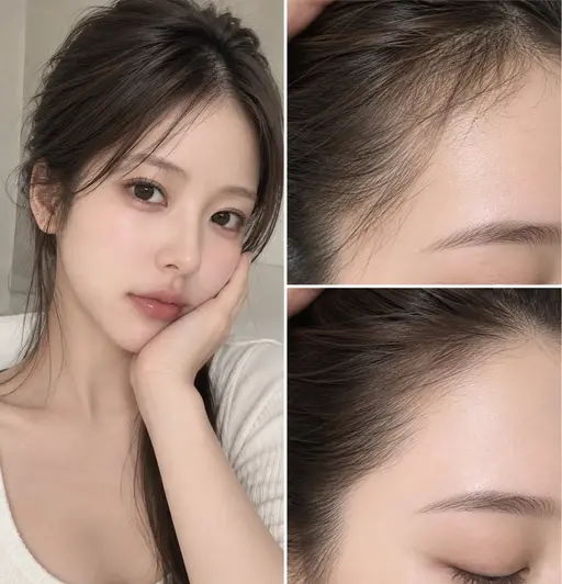 【新規・撮影モデル】韓国風ヘアラインWAX|女性限定