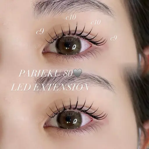 🎀flat lash 80本🎀韓国風束感お仕上げ🩶