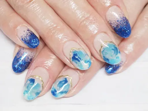 【オフ無し】ハンド持ち込み60分アート☆ちょこっとアート/装飾別途