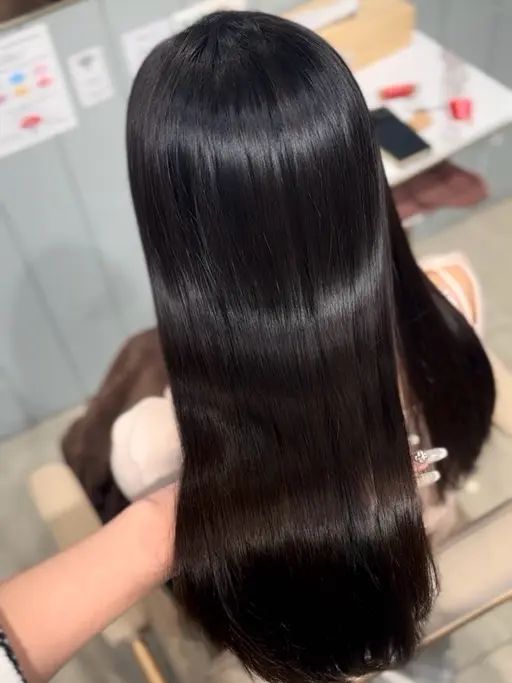 🩵内部補修プレミアムカラー🩵髪質改善カラー+似合わせカット