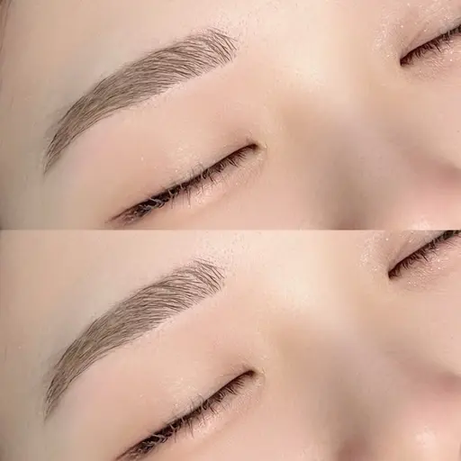 美眉スタイリング🫧✨WAX脱毛で眉毛を綺麗に整えます‪🫶🏻‬💕︎︎メイク仕上げ有◎