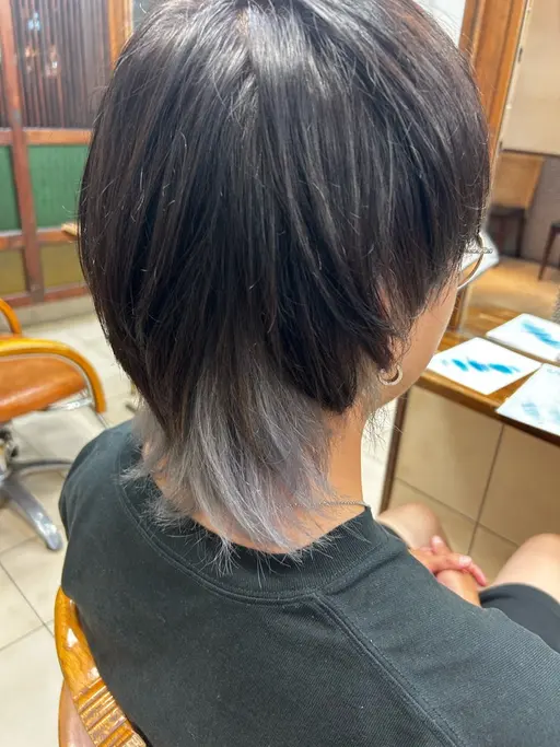 メンズカット＋ダブルカラー🌈