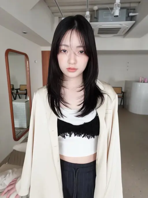 透明感カラー🩵