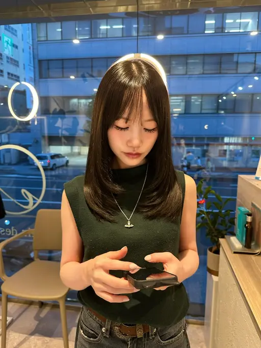 カット➕ワンカラーのメニューになります