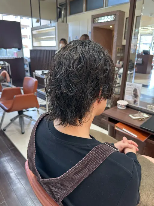 「9/7限定」メンズカット+ケアパーマ⚾️どんなパーマでも可[ニュアンスパーマ/フェザーパーマ/サーフカール/ツイスパ]
