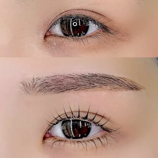 7月9日 16:30〜🪄🤍上下まつ毛パーマ+眉毛Wax≪目元に合わせてデザイン提案♡≫