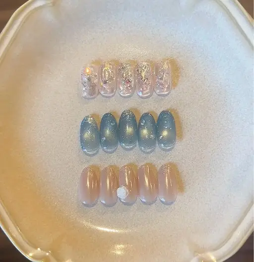🉐夏ネイル🌈定額デザイン+甘皮ケア＋保湿オイル