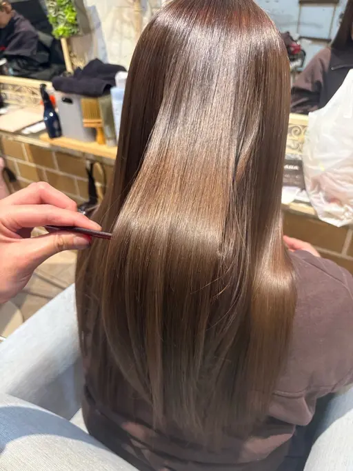 【極上の仕上がり✨】カット➕美髪オートクチュールトリートメントカラー