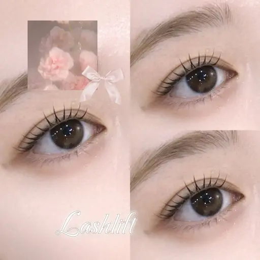 まつげパーマ【上のみ】𖤐⸝⸝⸝⋆アイシャンプー付き🖤束感仕上げ🐩恵比寿