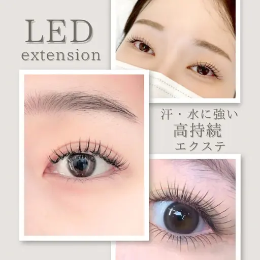 無料🤍LEDエクステ◎オフ有りの方はこちら🌛120本