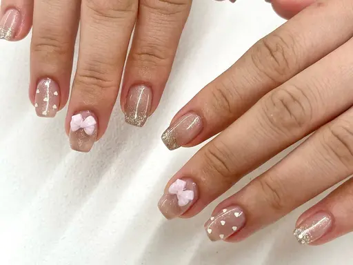 Jrネイリスト施術 オフ込み【トレンド定額】☆初回オフ無料☆ アート多め流行デザイン