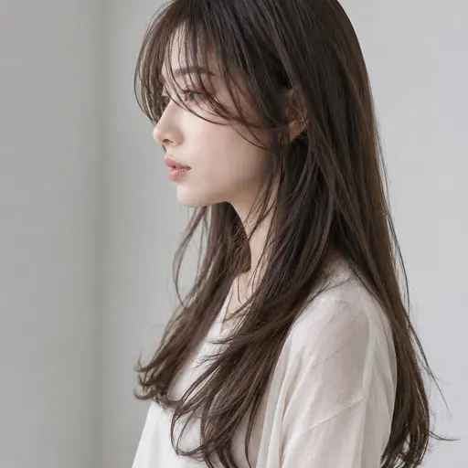 ワンカールで可愛いロングレイヤー🤍ྀི