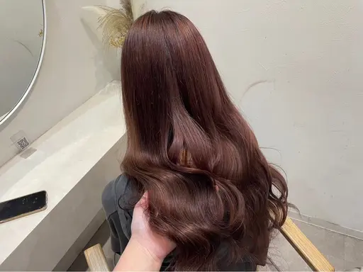 🍒暖色系カラー🍒 1step treatment+発色UP💓ナノバブル洗浄🫧🫧