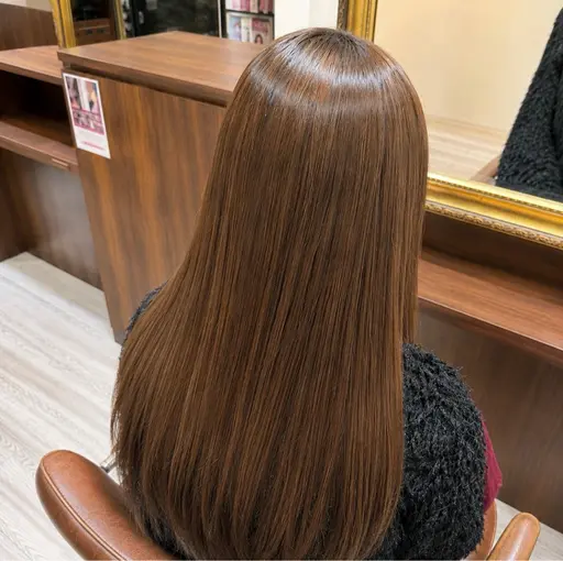 【ご新規様限定❗️】👑カット+ナチュラル縮毛矯正+Aujuaトリートメント👑