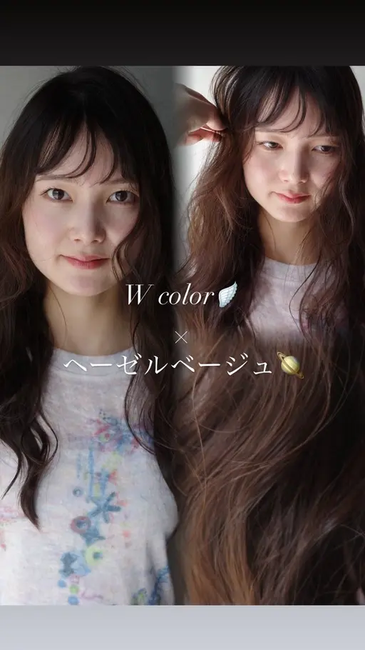 8/24 14時 限定💨【🧚🏻透明感Wカラー🫧】