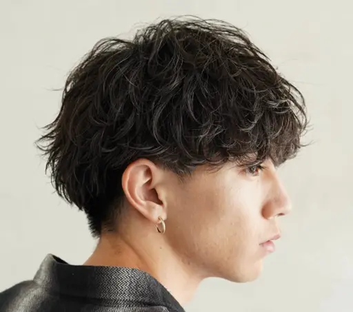 【men'sダントツ人気No.1⭕️】カット➕波巻きパーマ➕3stepトリートメント