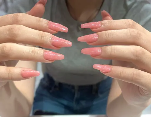 【10/9限定価格💝】オフあり長さだし2本ワンカラー💅🏼🩵