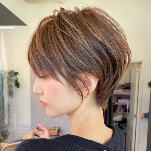 🌿【ご新規No.1メニュー】大人ショート➕艶カラー(白髪染めorワンカラー)🌿