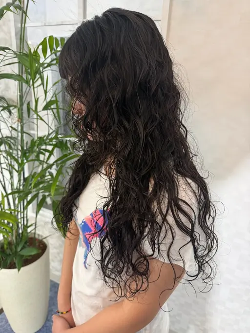 スパイラルパーマモデル🌀カット込み
