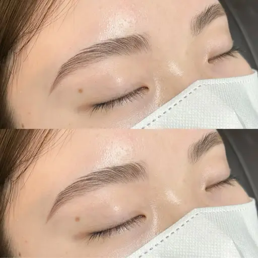 アイブロウWAX◎間引き可【お仕上げ眉メイク込み】メンズも歓迎