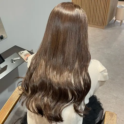 【朝9時以降限定】カット+透明感カラー+トリートメント🖤