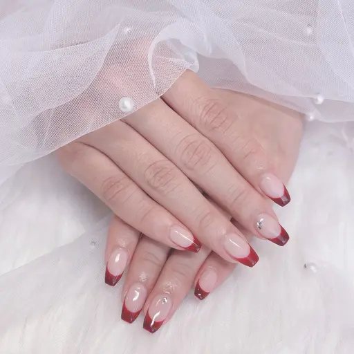 【練習モデル】オフあり🙆♀️フレンチネイル(ベースカラーなし) ¥3,900💅