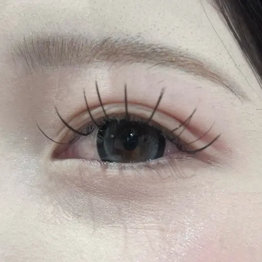 🍒マツエクモデル🍒オフ込み⭐️【上まつげ100本】🪽