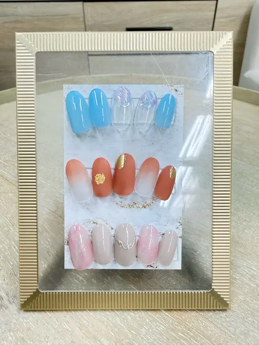 ジェルデザイン+ドライケア付(オフあり) 120分 2,000円