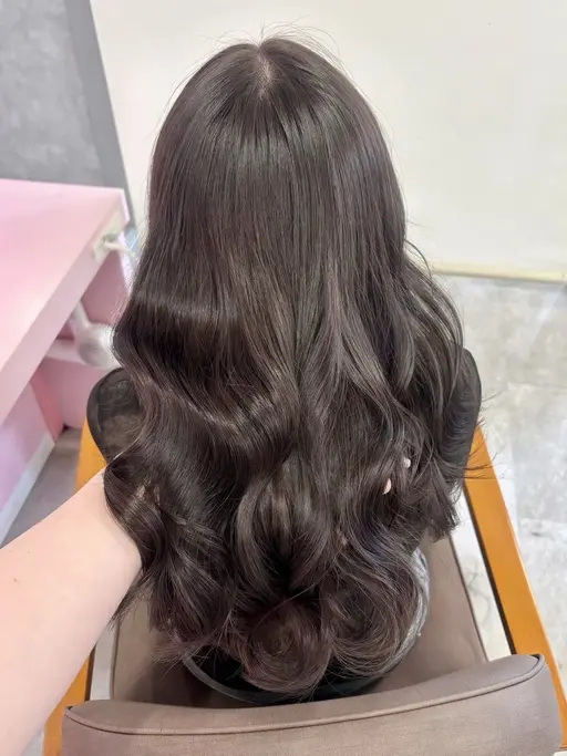 【 ✨夏休みクーポン🎐꙳⋆】 ブリーチなしダブルカラー+カット+トリートメント🩵