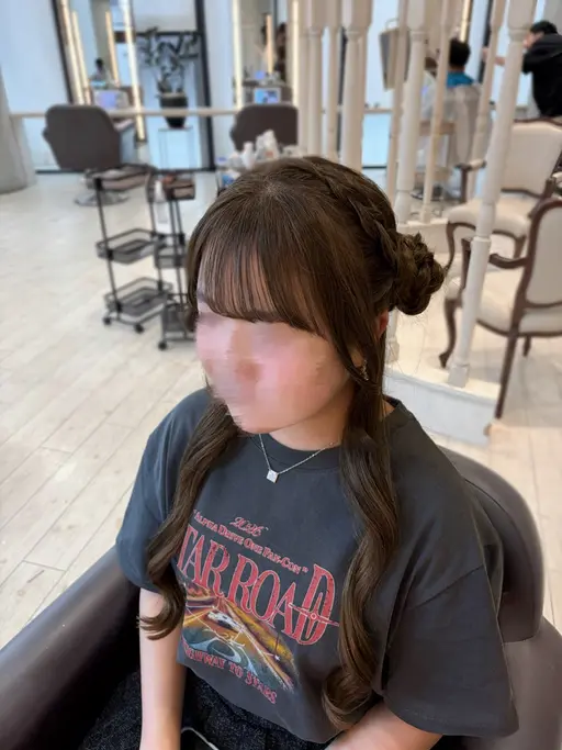 【平日メニュー】推し活ヘアセット🎀🍓