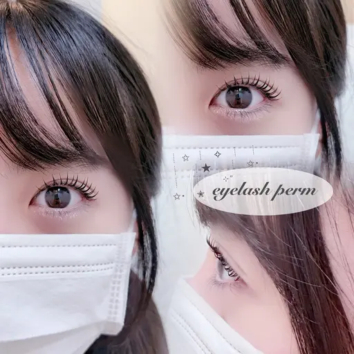 モチUP⤴️💕トリートメント配合【ミニモ限定】プレミアムまつげパーマ上7700→2750