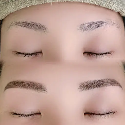 ◇間引きで透明感UP◇ふんわり美眉ワックス(間引き込み)