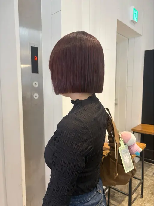 ボブカット（2cm以上カットさせていただける方限定）+トリートメント🫧