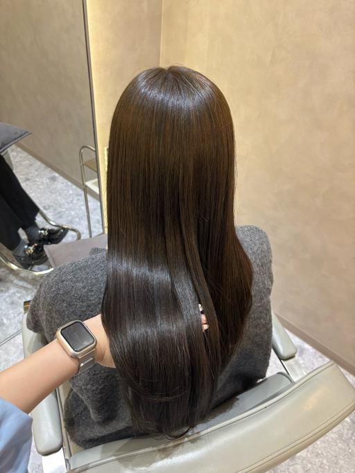 【カットなし】color + TOKIO treatment🪞🩶
