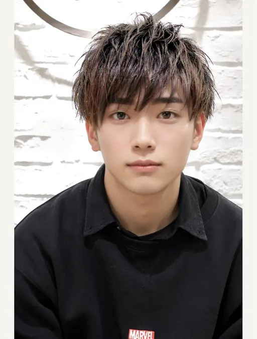 ⭐️ミニモ限定価格⭐️デザインカット＋パーマ＋カラー＋1stepトリートメント¥8980‼️