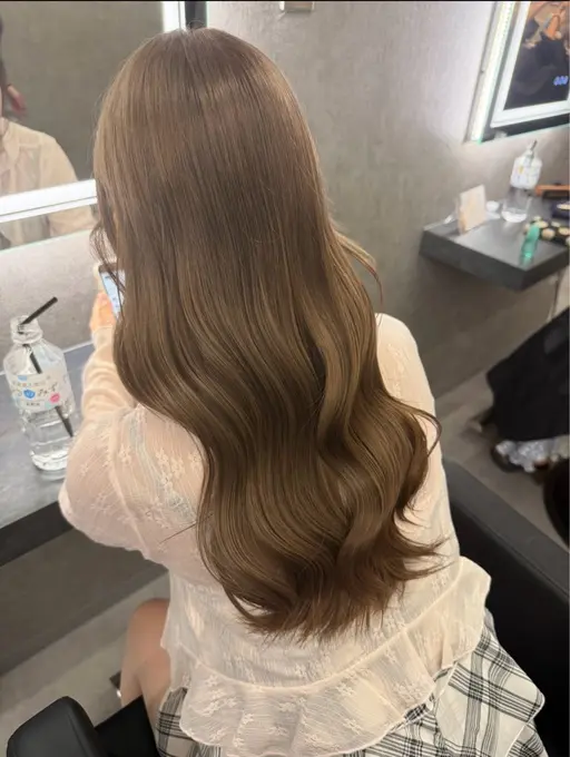 ✨️初カラーにオススメ✨️ ケアブリーチダブルカラー➕髪質改善トリートメント