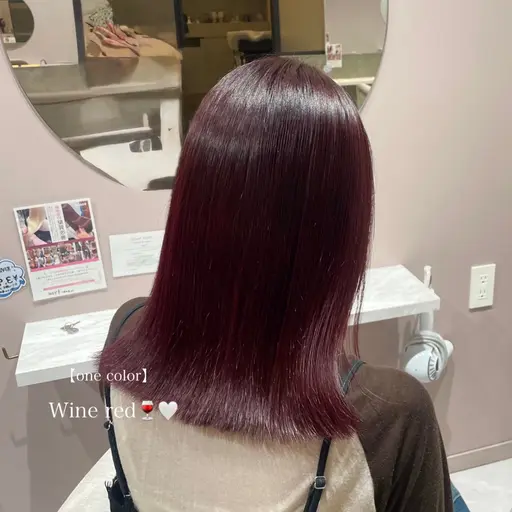 🌟8月5日限定お得クーポン🌟うる艶ワンカラー➕似合わせカット💇♀️💖