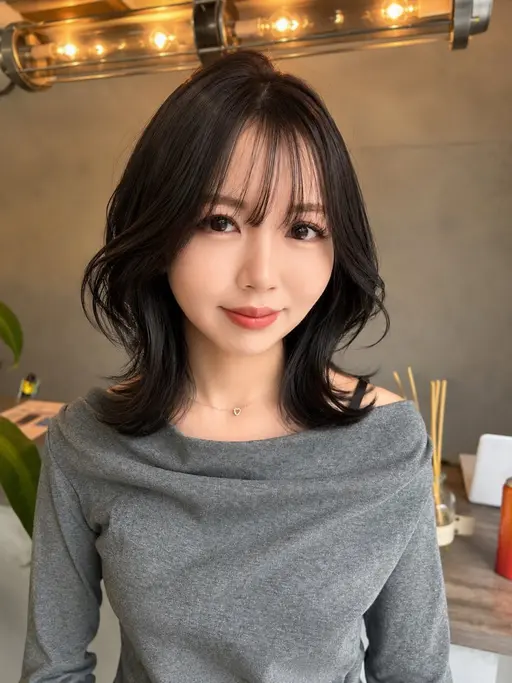 朝のスタイリングが5分で決まる!カット+ケアカラー+集中ケアトリートメント🌸