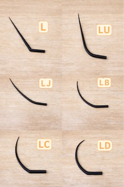 【LED付き】『L系カール』フラットラッシュ120本6980円
