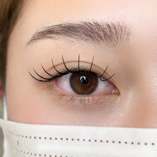 【平日限定】👀LEDマツエク ◆フラットラッシュ80~120本/所要目安80分 マツエクオフは+¥550