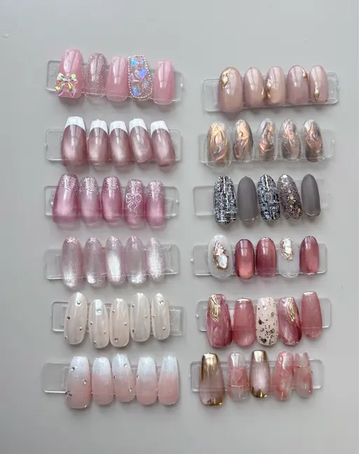 【人気No.1】定額✨ワンホンorニュアンスコース (アートは20種類以上) アートが決まってない方はこちらがおすすめ